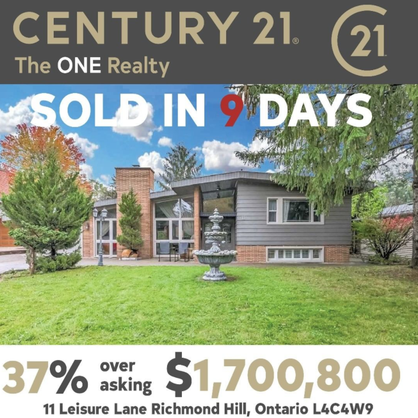 Sold in 9 days listing graphic