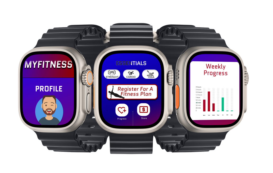 Product UI design mockups
